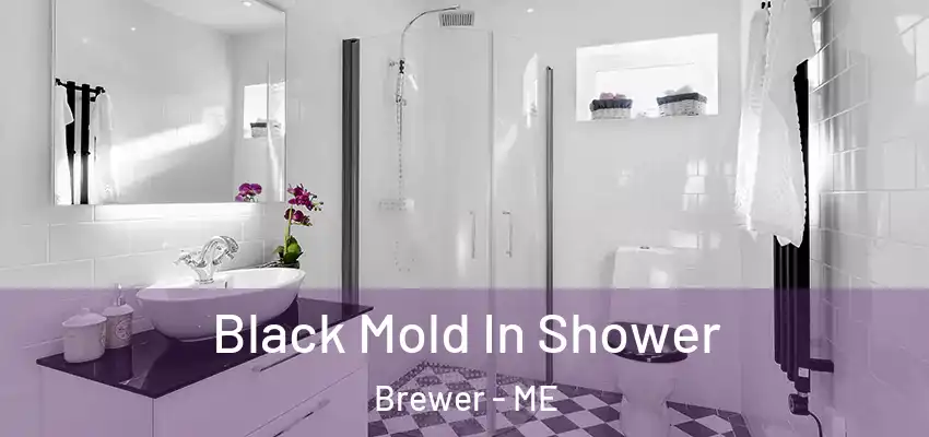 Black Mold In Shower Brewer - ME