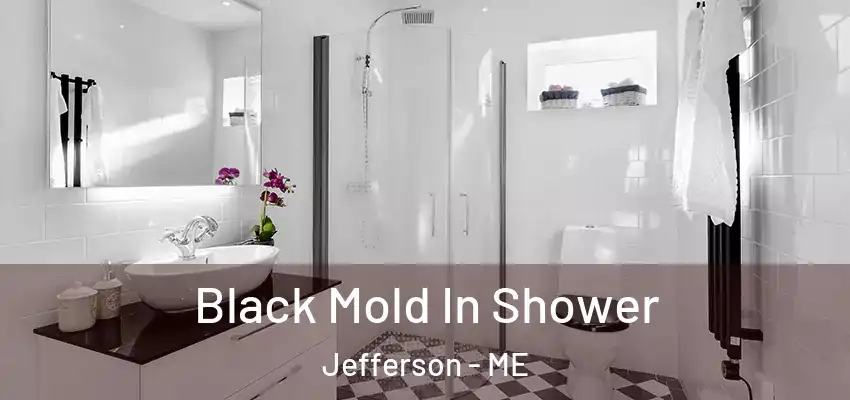 Black Mold In Shower Jefferson - ME