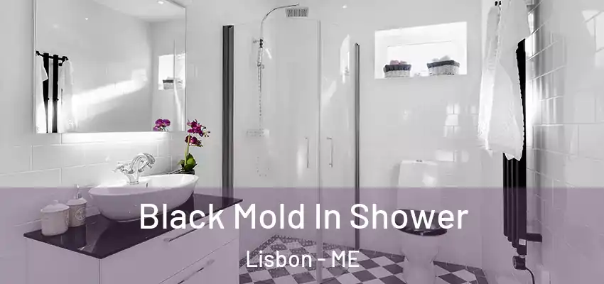 Black Mold In Shower Lisbon - ME