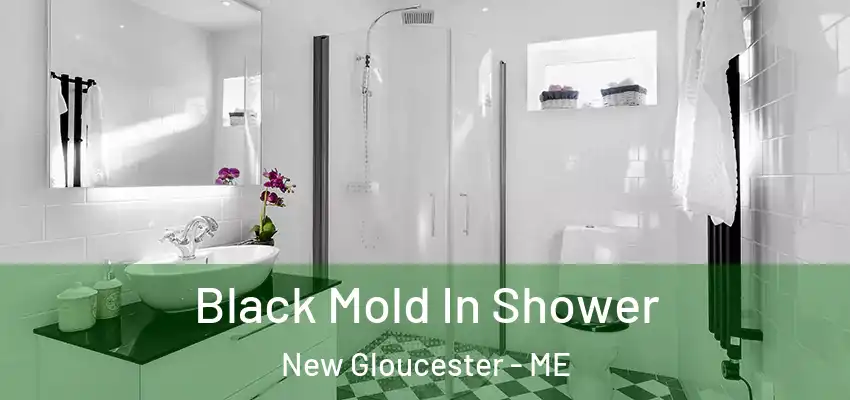  Black Mold In Shower New Gloucester - ME