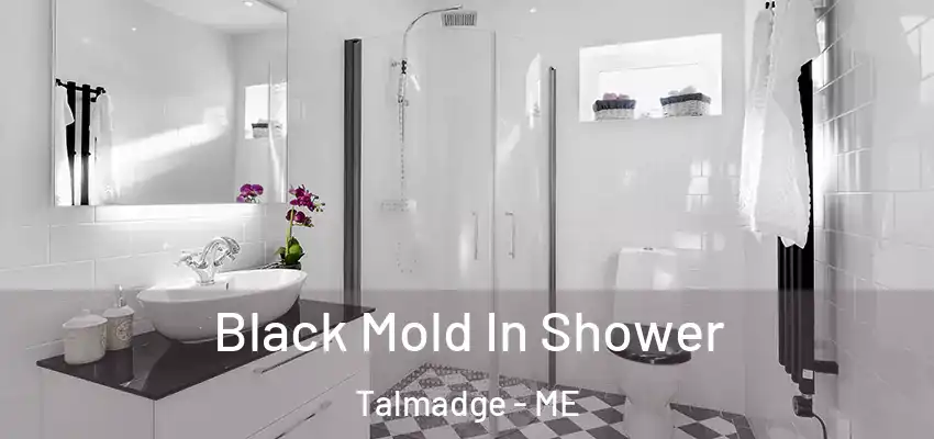  Black Mold In Shower Talmadge - ME