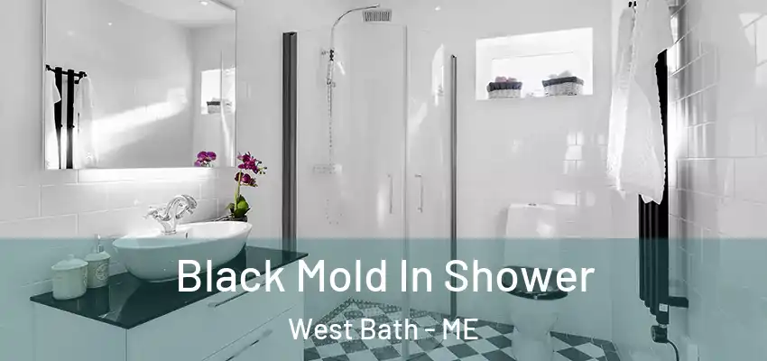 Black Mold In Shower West Bath - ME