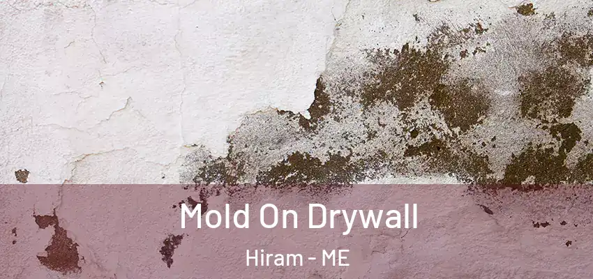  Mold On Drywall Hiram - ME