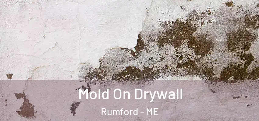 Mold On Drywall Rumford - ME